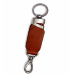 جاکلیدی چرم پاگون مدل حلقه‌ای قلابدار 01