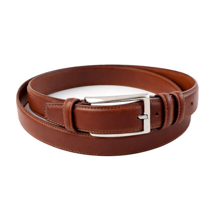 کمربند مردانه چرم پاگون مدل سگک کلاسیک