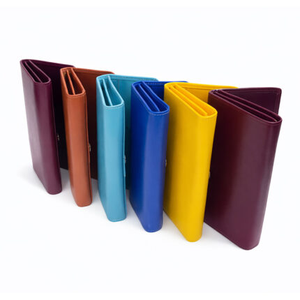 کیف پول زنانه چرم پاگون مدل دکمه‌دار روزمره